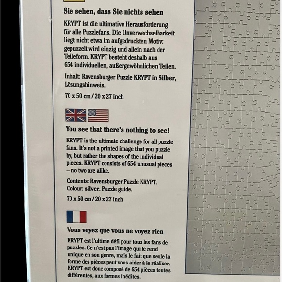 Ravensburger Jigsaw Puzzle Krypt - Picture 6 of 8